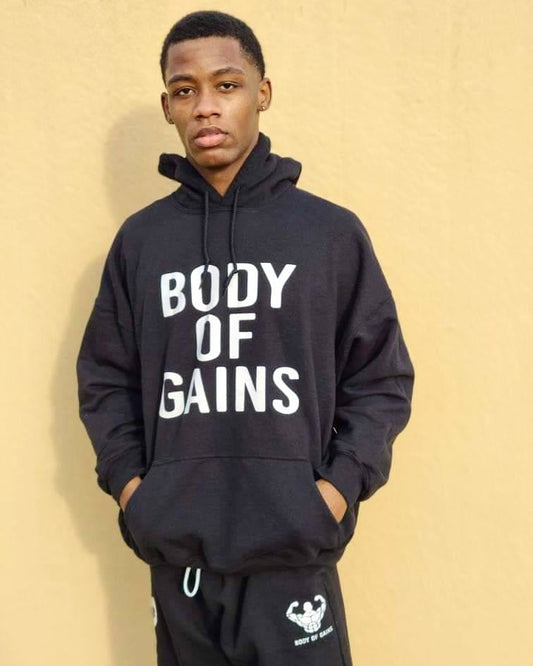 Body of Gains Unisex Sweatsuit - Pullover Hoodie and Sweatpants